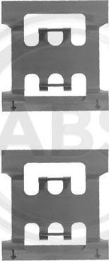 A.B.S. 1083Q - Комплектующие для колодок дискового тормоза www.avaruosad.ee