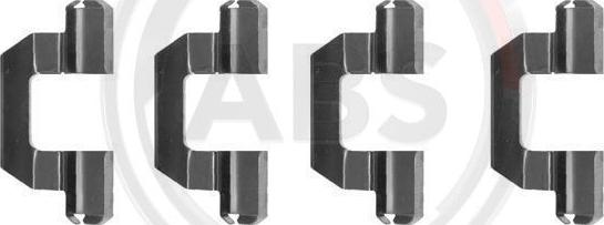 A.B.S. 1077Q - Accessory Kit for disc brake Pads www.avaruosad.ee