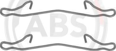 A.B.S. 1121Q - Accessory Kit for disc brake Pads www.avaruosad.ee