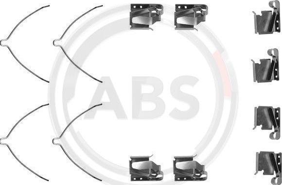 A.B.S. 1269Q - Accessory Kit for disc brake Pads www.avaruosad.ee