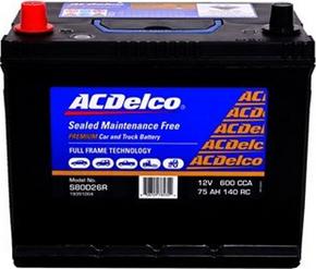 ACDelco S80D26R - Стартерная аккумуляторная батарея, АКБ www.avaruosad.ee