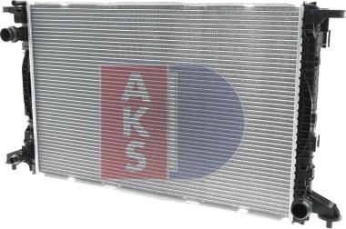 AKS Dasis 480033N - Radiator, engine cooling www.avaruosad.ee