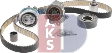 AKS Dasis 570330N - Водяной насос + комплект зубчатого ремня www.avaruosad.ee