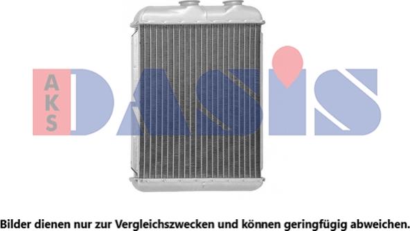 AKS Dasis 159261N - Heat Exchanger, interior heating www.avaruosad.ee