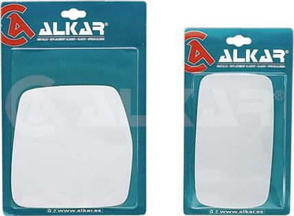 Alkar 9502288 - Mirror Glass, outside mirror www.avaruosad.ee