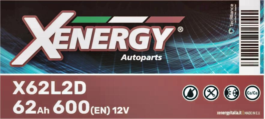 AP XENERGY X62L2D - Starter Battery www.avaruosad.ee