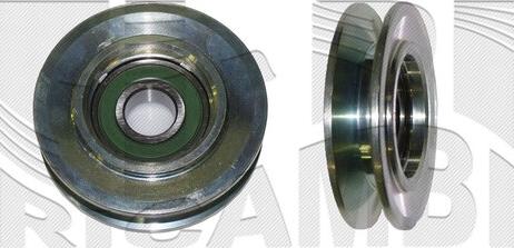 Autoteam AA1284 - Deflection/Guide Pulley, v-ribbed belt www.avaruosad.ee