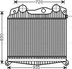 Ava Quality Cooling MN 4040 - Kompressoriõhu radiaator www.avaruosad.ee