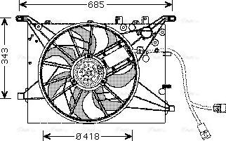 Ava Quality Cooling VO 7502 - Ventilators, Motora dzesēšanas sistēma www.avaruosad.ee