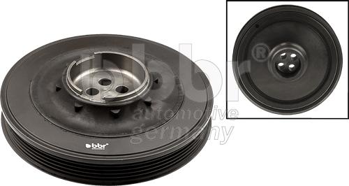 BBR Automotive 001-10-30105 - Belt Pulley, crankshaft www.avaruosad.ee