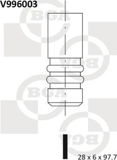BGA V996003 - Outlet valve www.avaruosad.ee