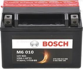 BOSCH 0 092 M60 100 - Стартерная аккумуляторная батарея, АКБ www.avaruosad.ee