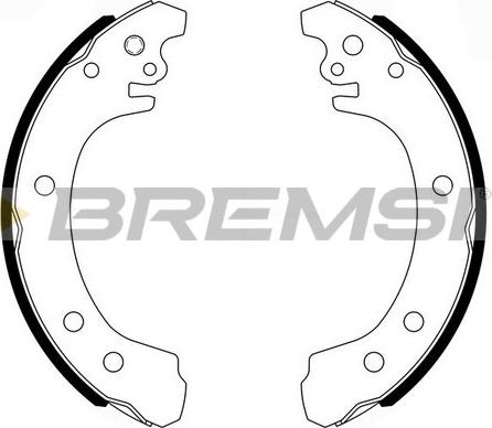 Bremsi GF0981 - Pidurikomplekt, trummelpidurid www.avaruosad.ee