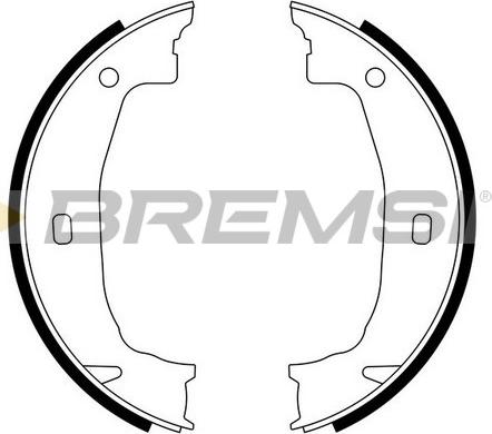 Bremsi GF0079 - Комплект тормозов, ручник, парковка www.avaruosad.ee