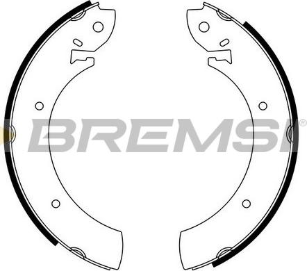 Bremsi GF0207 - Brake Set, drum brakes www.avaruosad.ee