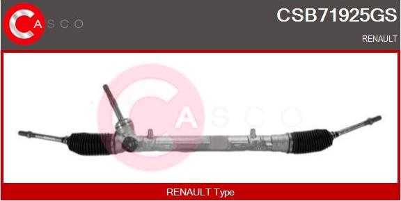 Casco CSB71925GS - Steering Gear www.avaruosad.ee