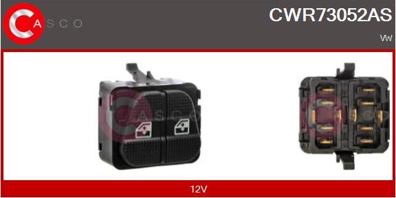 Casco CWR73052AS - Switch, window regulator www.avaruosad.ee