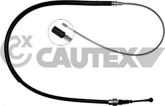Cautex 765777 - Cable, parking brake www.avaruosad.ee