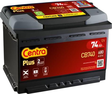 CENTRA CB740 - Starter Battery www.avaruosad.ee