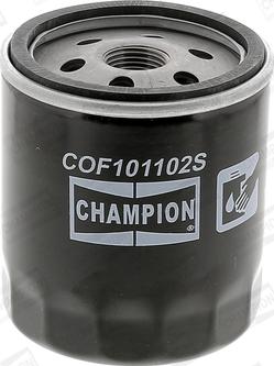 Champion COF101102S - Oil Filter www.avaruosad.ee