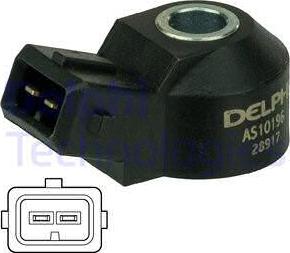 Delphi AS10196 - Knock Sensor www.avaruosad.ee