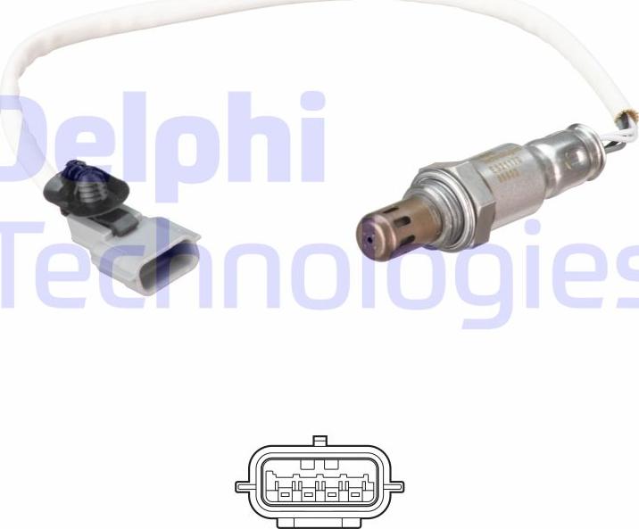 Delphi ES21170-12B1 - Lambda Sensor www.avaruosad.ee