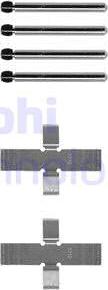 Delphi LX0002 - Accessory Kit for disc brake Pads www.avaruosad.ee