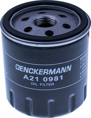Denckermann A210981 - Öljynsuodatin www.avaruosad.ee