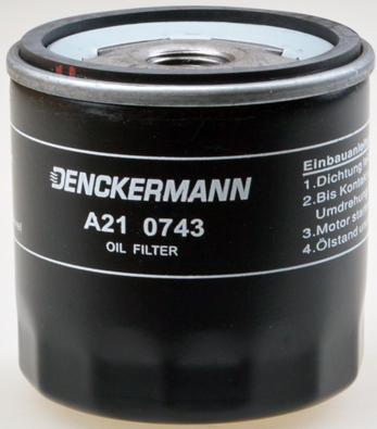 Denckermann A210743 - Масляный фильтр www.avaruosad.ee