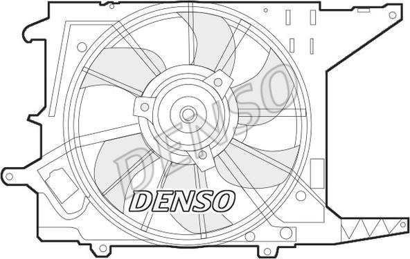 Denso DER37003 - Fan, radiator www.avaruosad.ee