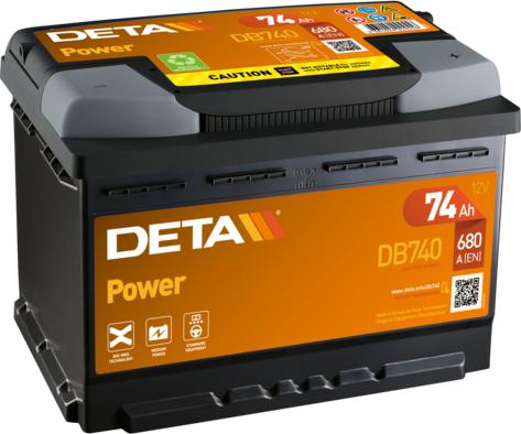 DETA DB740 - Starter Battery www.avaruosad.ee