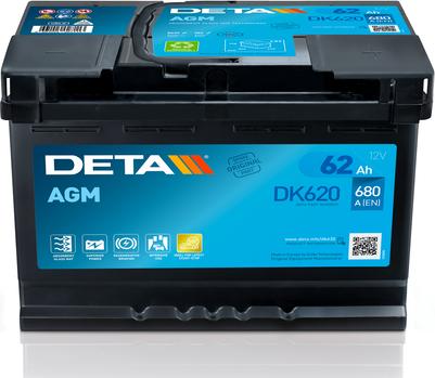 DETA DK620 - Starter Battery www.avaruosad.ee