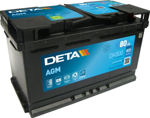 DETA DK800 - Starter Battery www.avaruosad.ee
