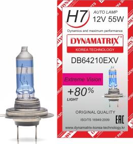 Dynamatrix DB64210EXV - Bulb, headlight www.avaruosad.ee