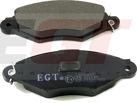 EGT 321536EGT - Brake Pad Set, disc brake www.avaruosad.ee
