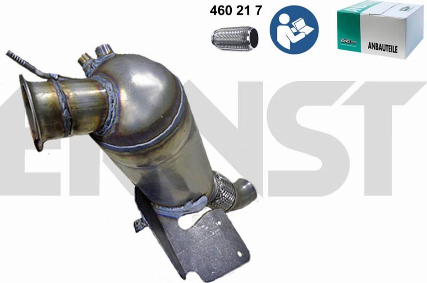 ERNST 920698 - Soot/Particulate Filter, exhaust system www.avaruosad.ee