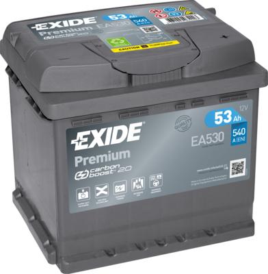 Exide EA530 - Starter Battery www.avaruosad.ee