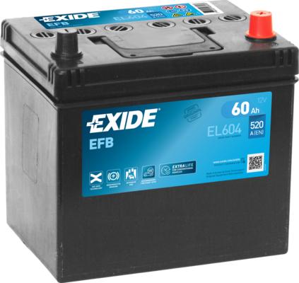 Exide EL604 - Starter Battery www.avaruosad.ee