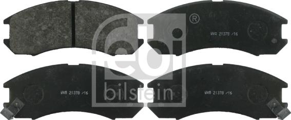 Febi Bilstein 16282 - Brake Pad Set, disc brake www.avaruosad.ee