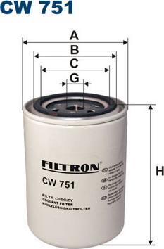 Filtron CW751 - Фильтр для охлаждающей жидкости www.avaruosad.ee