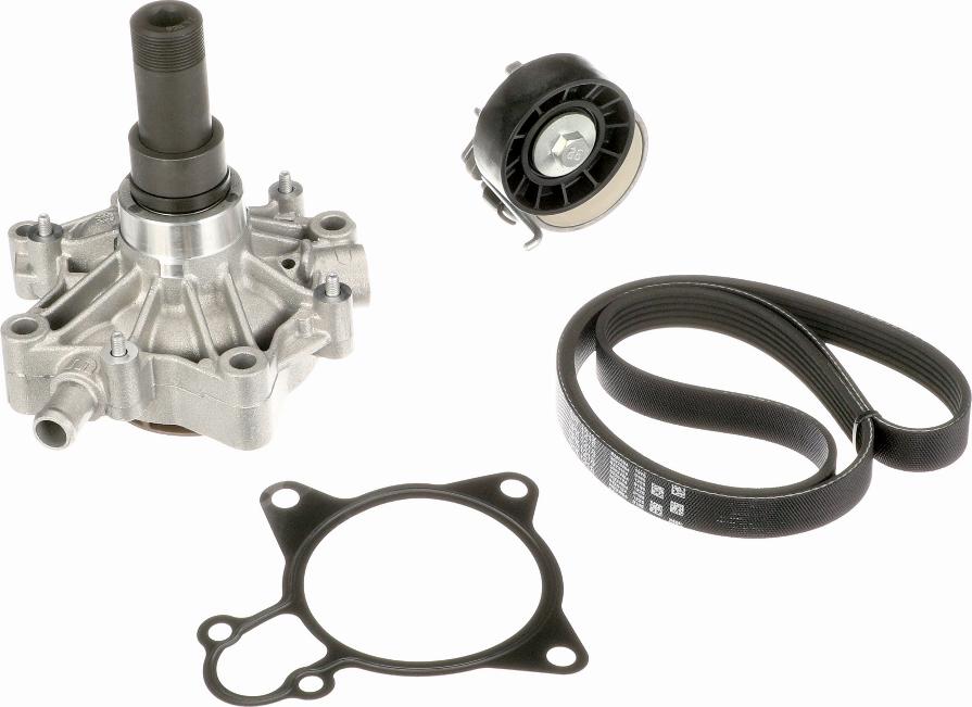 Gates KP56PK1218 - Water Pump + V-Ribbed Belt Set www.avaruosad.ee