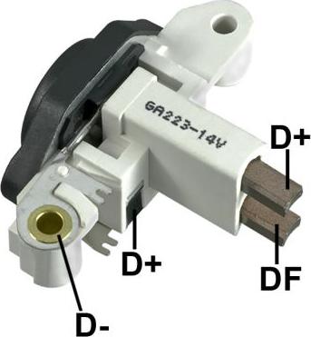 GAUSS GA223 - Voltage regulator, alternator www.avaruosad.ee