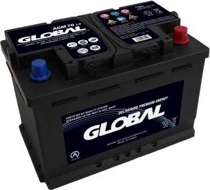 GLOBAL GR070AGM - Starter Battery www.avaruosad.ee