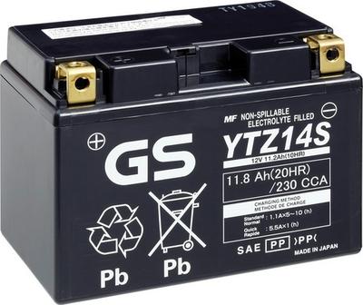 GS GS-YTZ14S - Стартерная аккумуляторная батарея, АКБ www.avaruosad.ee