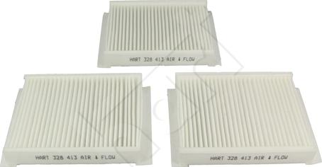 Hart 328 413 - Filter, interior air www.avaruosad.ee