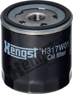 Hengst Filter H317W01 - Масляный фильтр www.avaruosad.ee