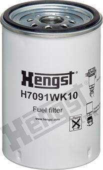 Hengst Filter H7091WK10 - Топливный фильтр www.avaruosad.ee