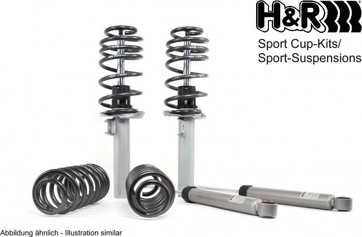 H&R 40895-1 - Suspension Kit, coil springs / shock absorbers www.avaruosad.ee