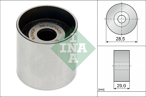 INA 532 0161 10 - Deflection/Guide Pulley, timing belt www.avaruosad.ee