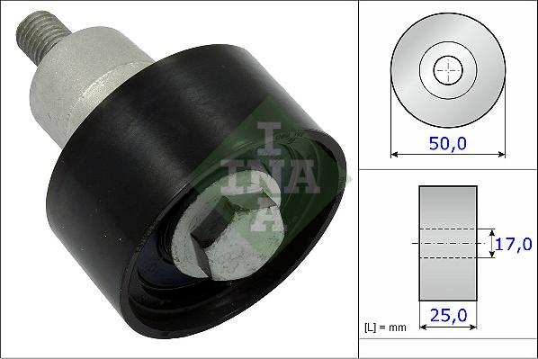 INA 532 0753 10 - Deflection/Guide Pulley, timing belt www.avaruosad.ee